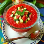 Chilled Watermelon Gazpacho First Image First Image