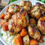 Honey Garlic Butter Chicken With Root Vegetables First Image First Image