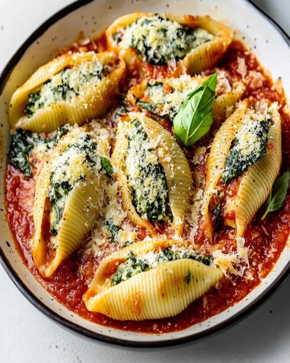 Spinach Stuffed Shells First Image First Image