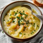 German Potato Soup (Kartoffelsuppe) First Image First Image