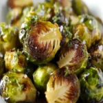 Balsamic Glazed Brussels Sprouts First Image First Image