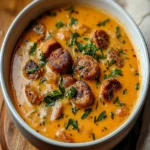 Sweet Potato Sausage Soup First Image First Image