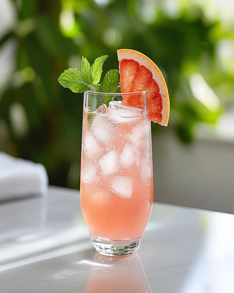 Pink Grapefruit Spritzer First Image First Image
