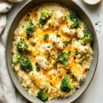 Cheesy Broccoli Chicken Rice Skillet First Image First Image