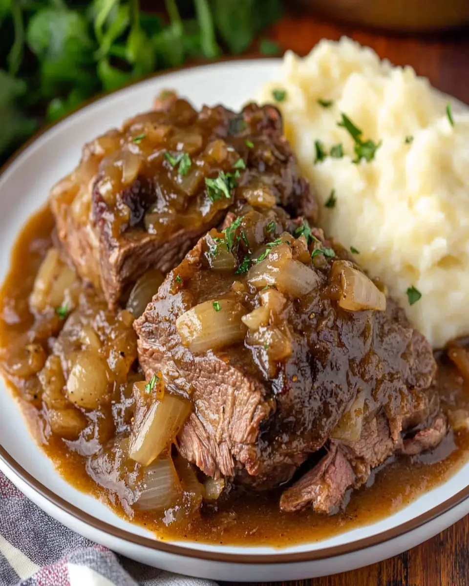 Instant Pot French Onion Pot Roast First Image First Image