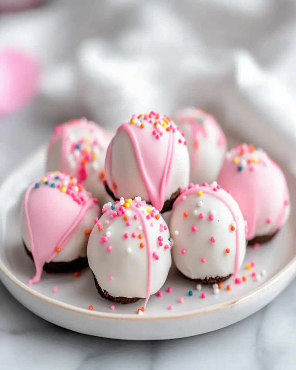 Heart Oreo Truffles (No-Bake “Cake Pops”) First Image First Image
